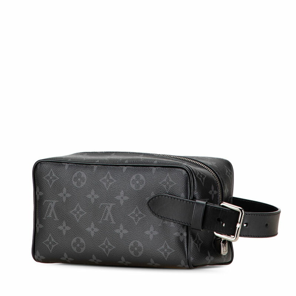 Louis Vuitton Monogram Eclipse Locker Doppkit Han… - image 2